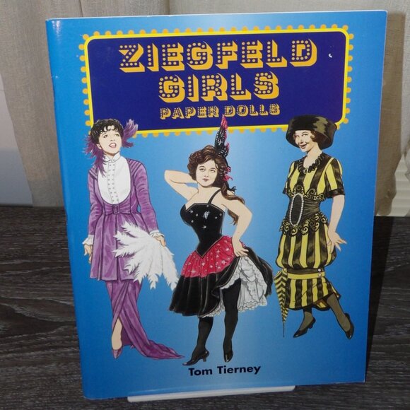 Share Ziegfeld Girls Tom Tierney Paper Dolls - Uncut - Picture 3 of 4
